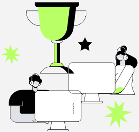 Trophy illustration